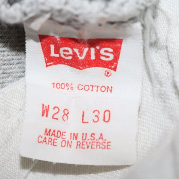 Levi's 501 vintage acid washed jeans size 28x32 in incredible condition - Picture 5 of 7